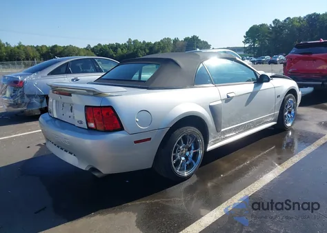 2001 Ford Mustang Gt from USA, damaged, VIN 1FAFP45X71F174560